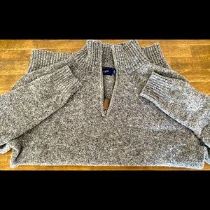 J.Crew men’s sweater sz small heavy half zip
